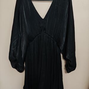 JODIFL Black Long Sleeve Dress